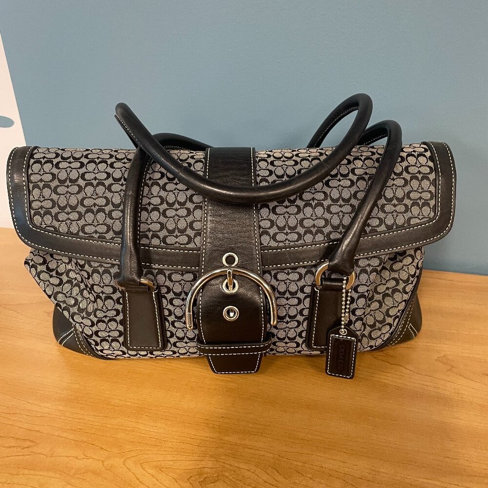 Coach Hampton Soho Flap Satchel